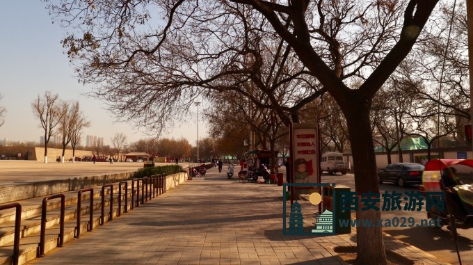 西安热门景点实拍打卡 大明宫遗址公园