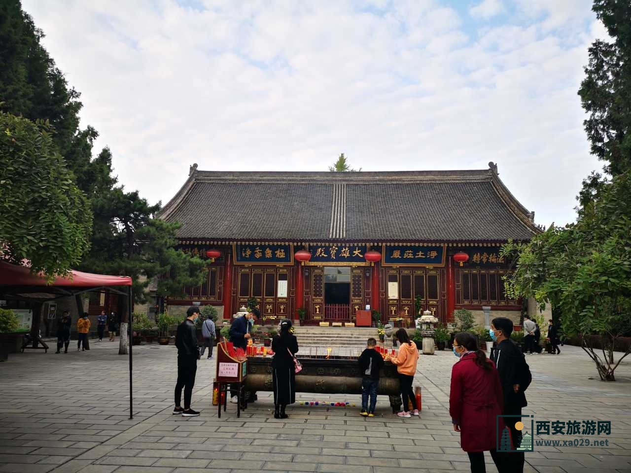 实拍打卡西安深度游景点：香积寺