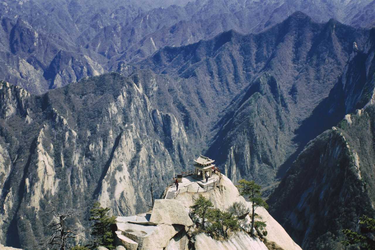 网友实拍打卡：华山