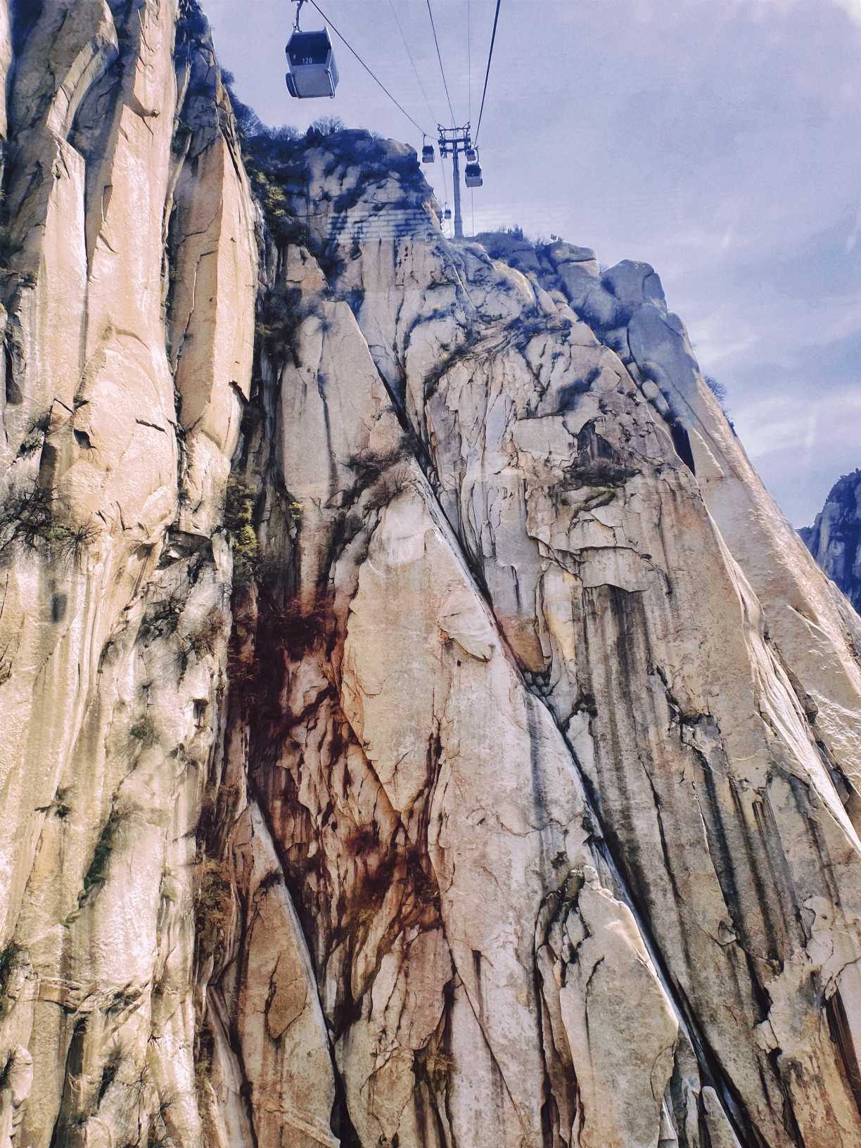 网友实拍打卡：华山