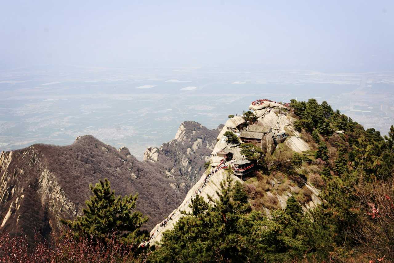 网友实拍打卡：华山