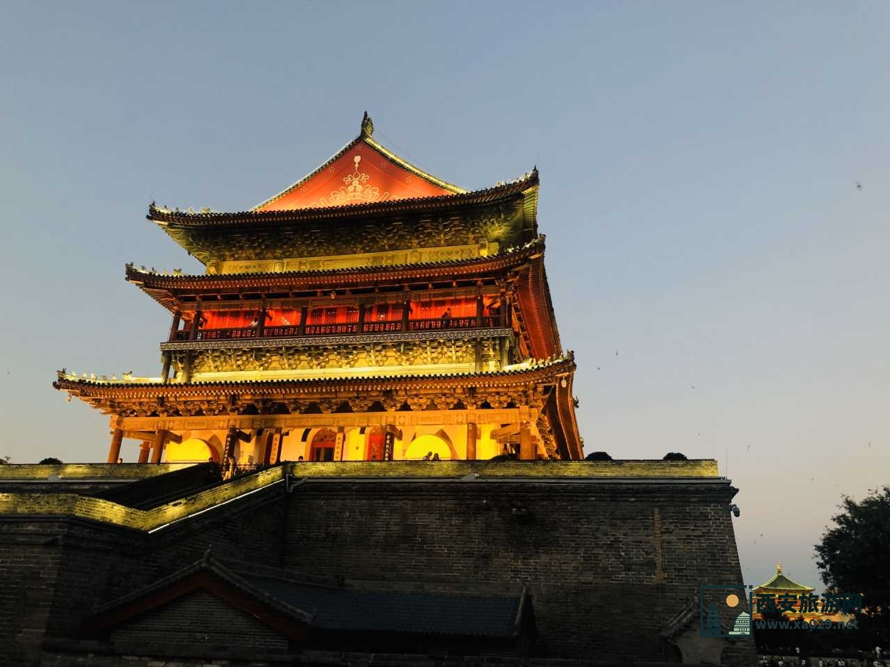 西安热门景点实拍打卡 大唐芙蓉园