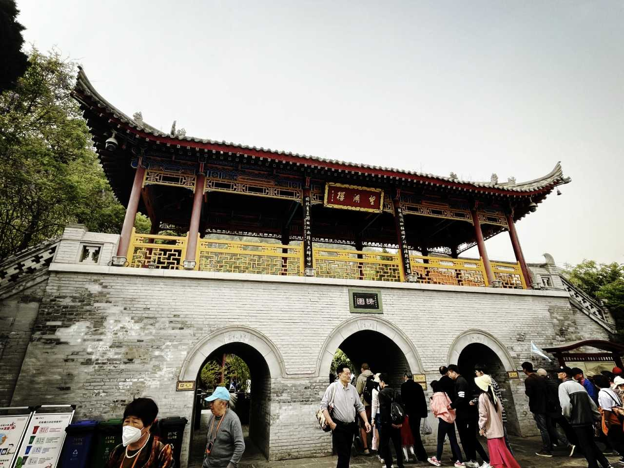 网友实拍打卡：华清池