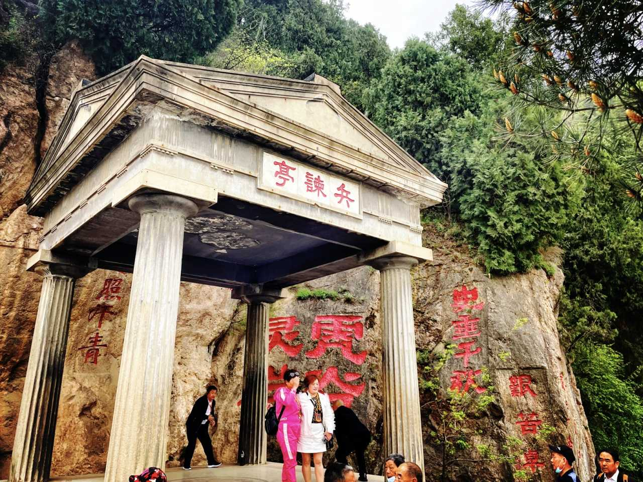 网友实拍打卡：华清池