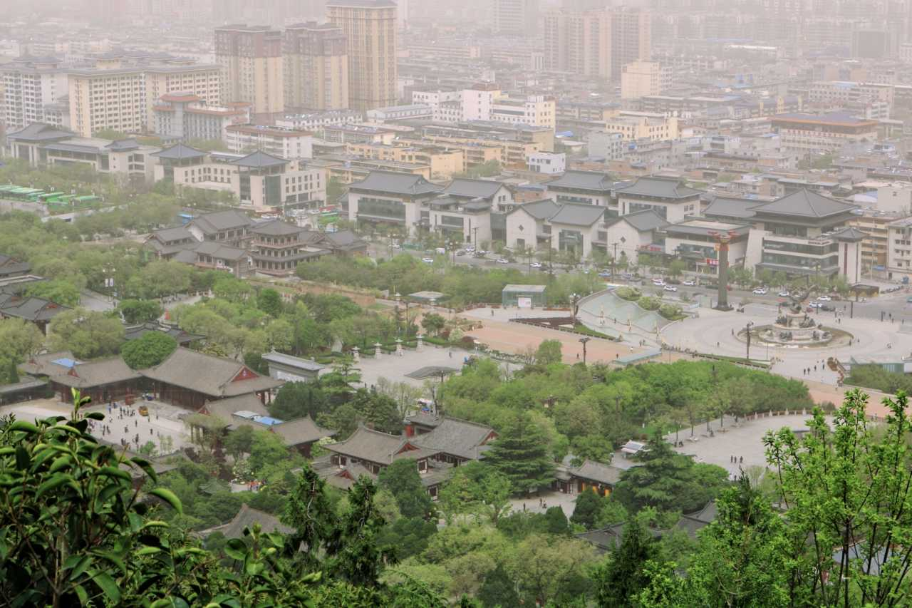 网友实拍打卡：华清池