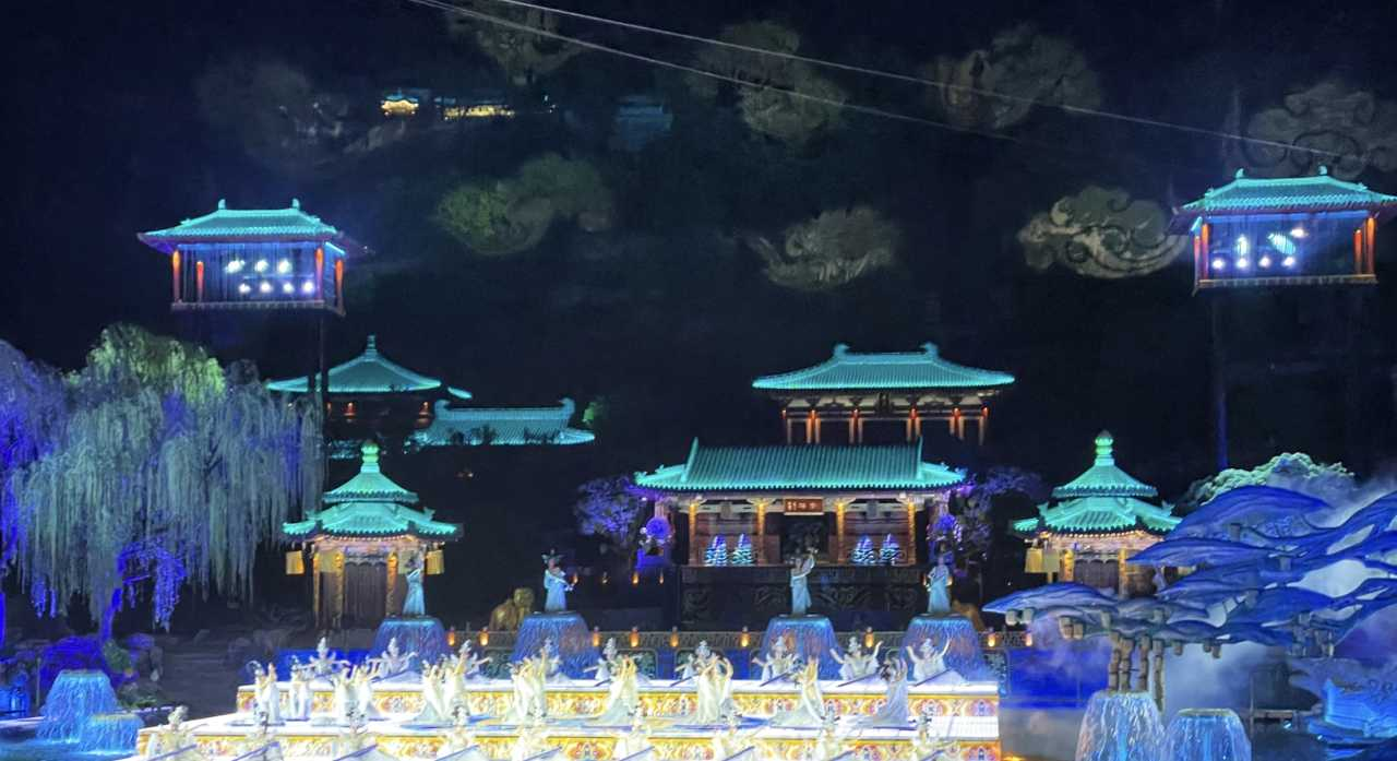 网友实拍打卡：华清池