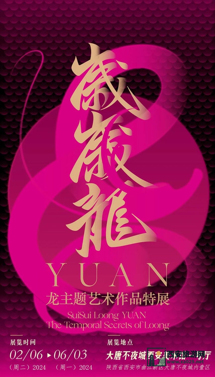 岁岁龙YUAN 龙主题艺术作品展6月3日结束 西安美术馆