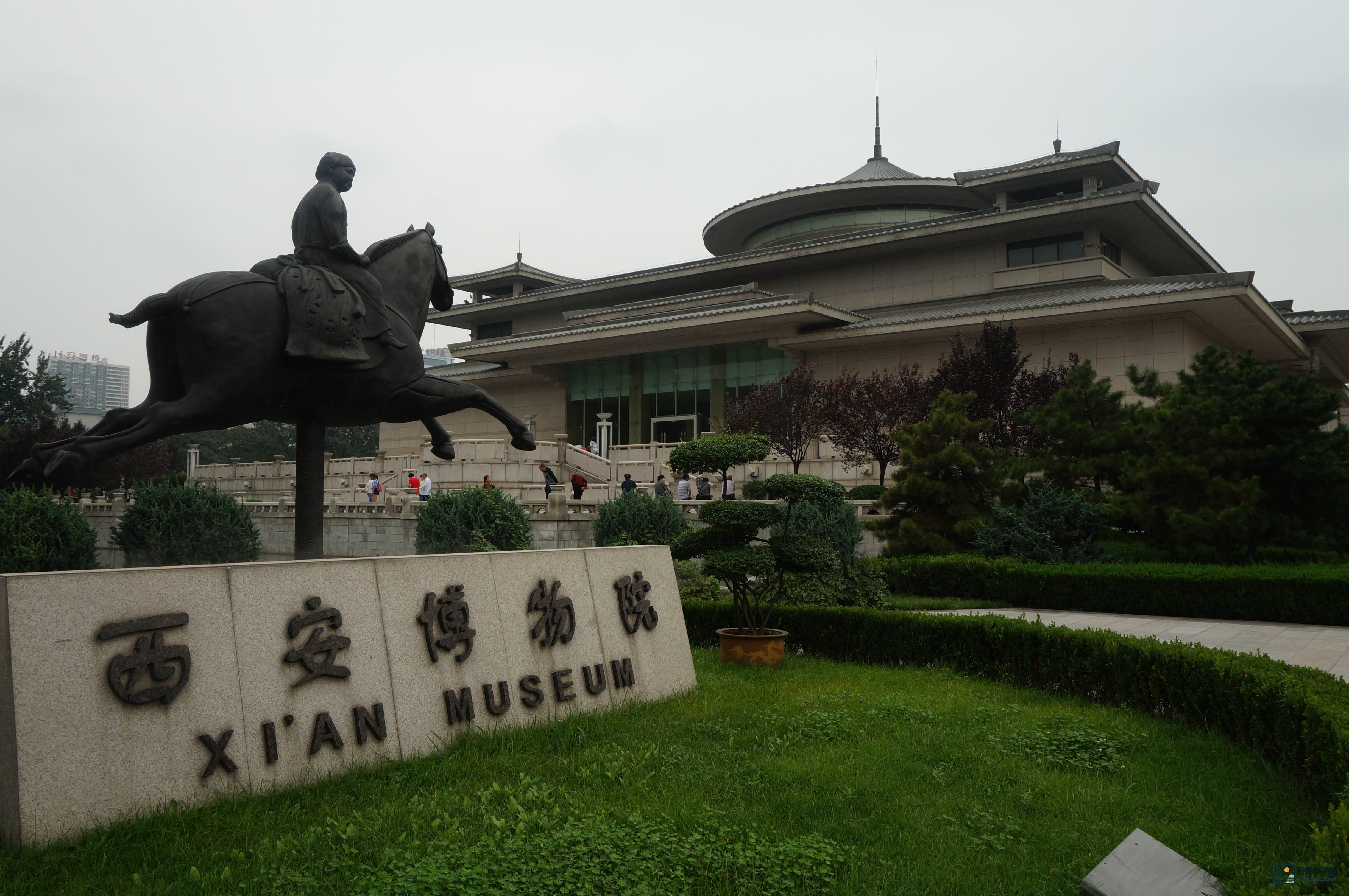 西安博物院的珍贵国宝展示