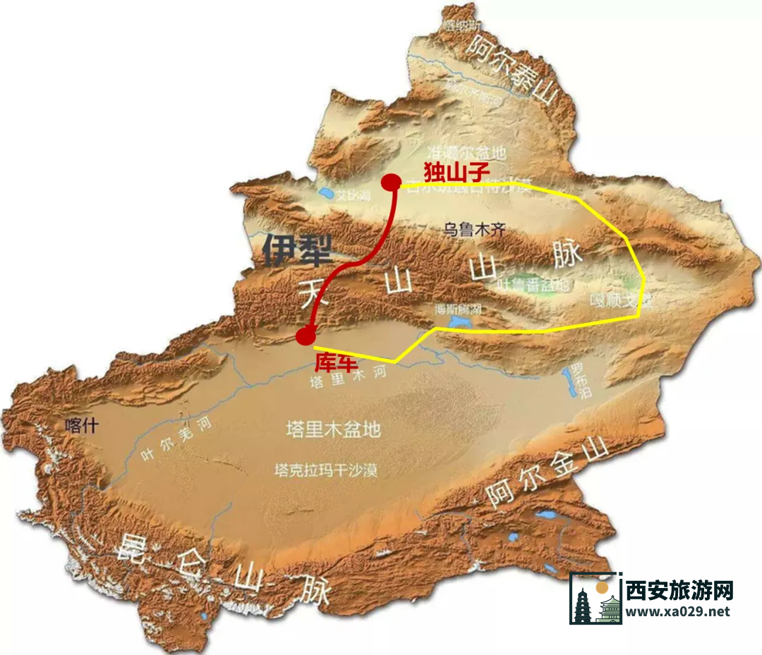 一篇带你读懂新疆：独库公路为什么叫独库公路