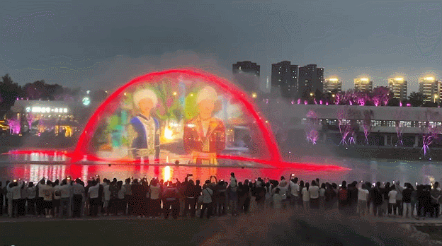西安中亚公园夜游指南来啦！水幕电影、异域风情……原地出国！（附中亚公园水幕电影时间表）