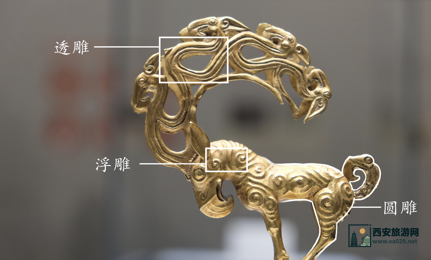 陕历博秦汉馆必打卡文物丨集各种动物于一身，它是何方“神兽”？