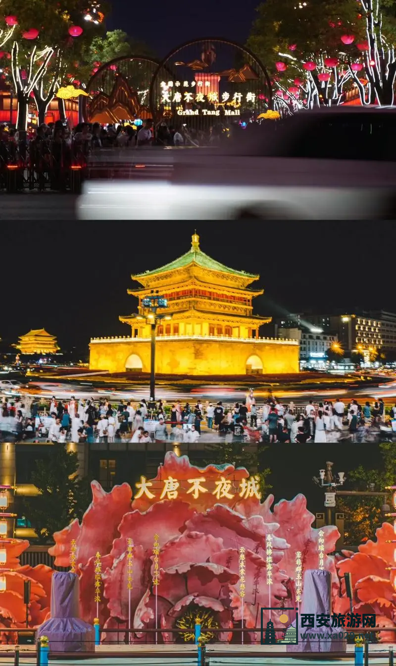 西安旅游必去景点分布图及介绍