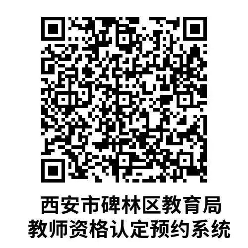 陕西西安碑林区2024下半年教师资格认定公告