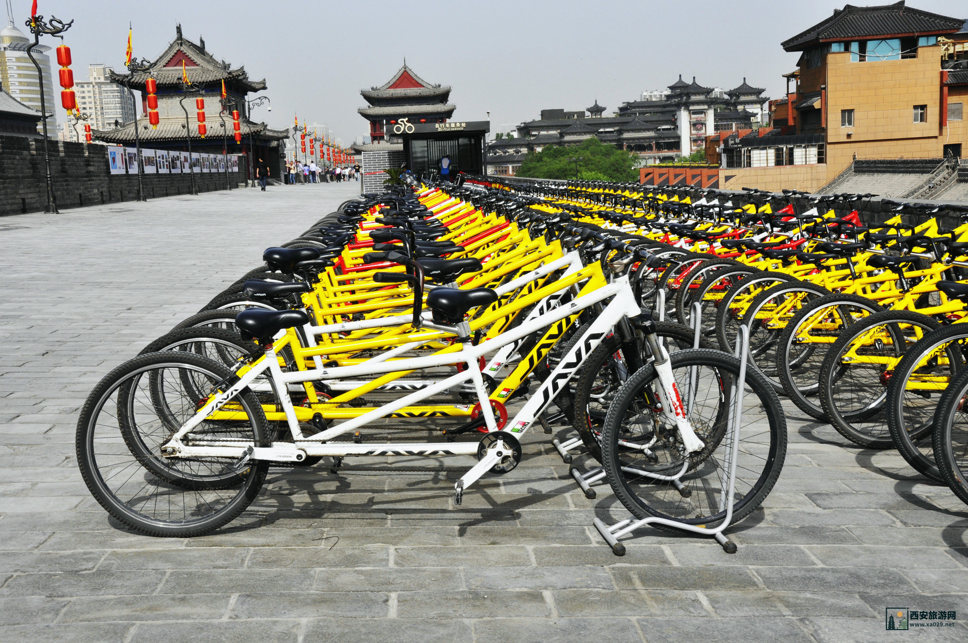西安古城墙骑行体验：自行车环游古城攻略